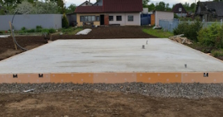 Фундамент монолитная плита под дом цена в Карабулаке - от 4155 руб/м2
