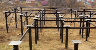 Свайный фундамент под ключ цена с установкой в Карабулаке от 520 рублей/м2| установка свайного фундамента под дом под ключ недорого